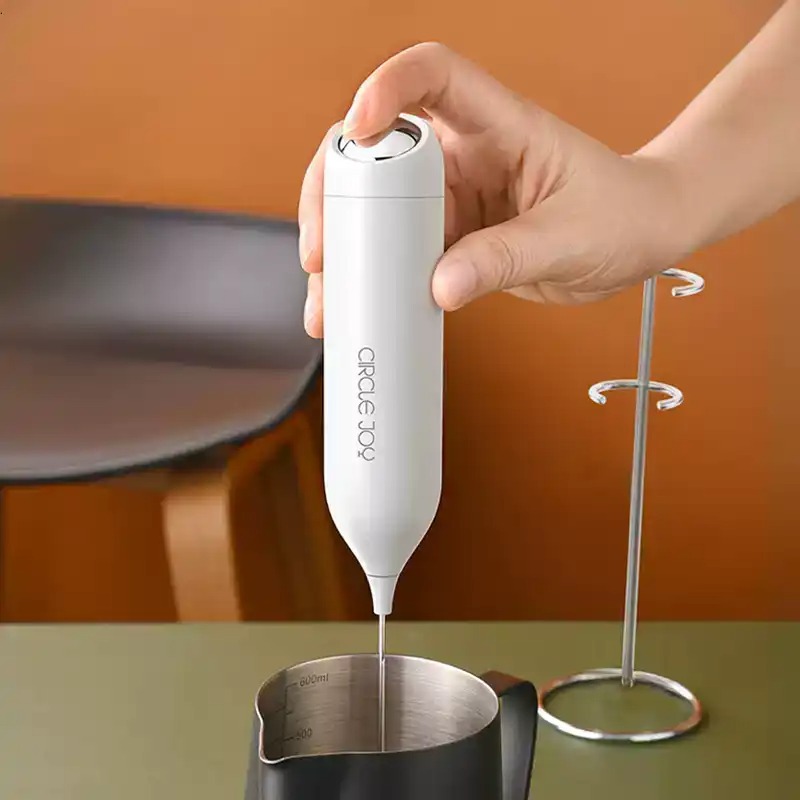 Electric Milk Frother, Coffee  - Electric Milk Frother Handheld recension och pris