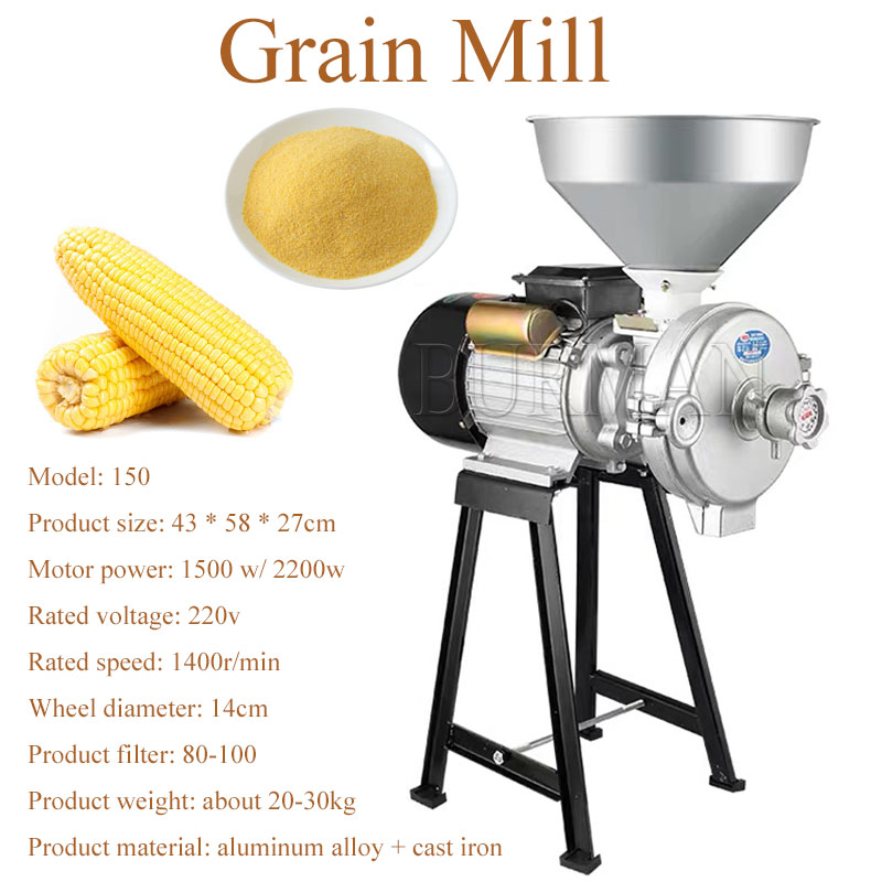 Electric Grain Mill Grinder Co - Coffee Bean Grinder Electric recension och pris