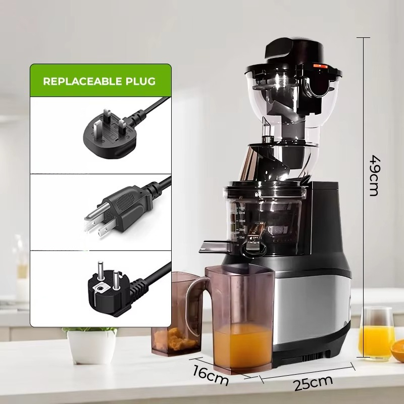 Electric Juicer Extractor BPA- - Electric Slow Juicer Cold Press recension och pris
