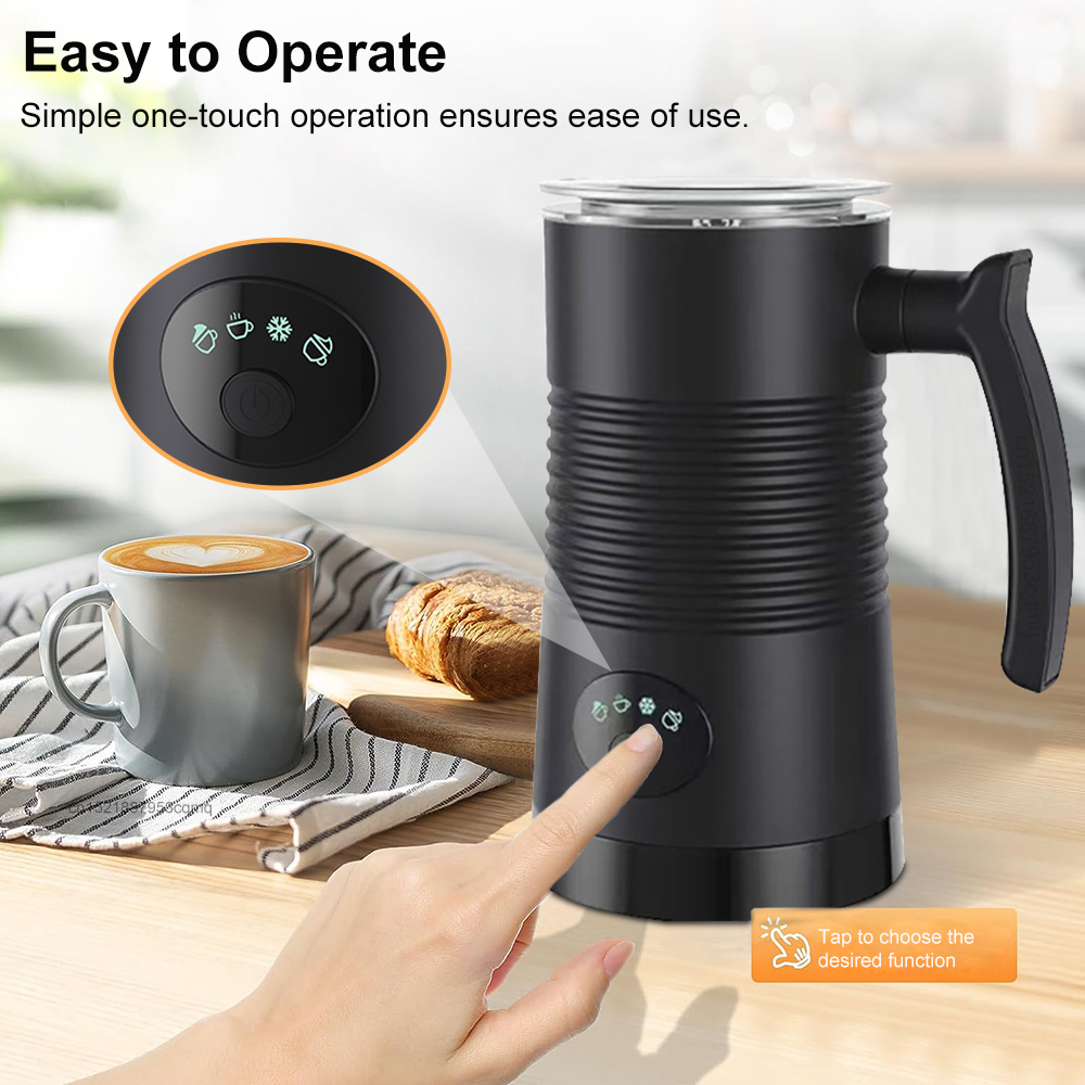 Electric Milk Frother Automati - Electric Milk Frother Handheld recension och pris